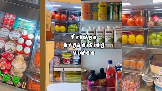 ✨Satisfying fridge organizing and restocking videos 🧊🍨 ASMR satisfying 🎙️ tiktok compilations [upl. by Courtney803]