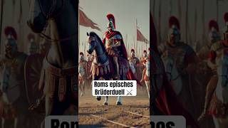 Rom vs Alba Longa romanhistory romanmythology ancientrome [upl. by Koralie]