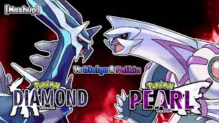 Pokémon Diamond amp Pearl Remake  Dialga and Palkia Battle Theme Remix Mashup [upl. by Melinda385]