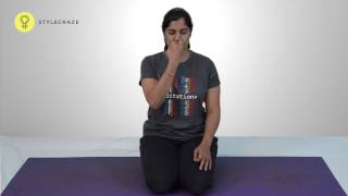 How To Do KAPALBHATI PRANAYAM WITH BREATHING [upl. by Ailongam]