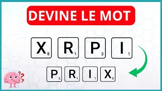 Devine le MOT 1 🔤 NIVEAU Facile Moyen Difficile  Test de Raisonnement Verbal devinelemot [upl. by Aneladgam]