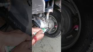 Activa 6G gearbox oil change  Activa 125 gearbox oil change shortsvideo shorts agrabikemechanic [upl. by Anemolihp]