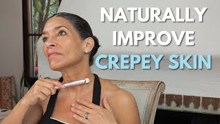 Natural Fixes for Crepey Skin  Peaches Skin Care [upl. by Lambard855]