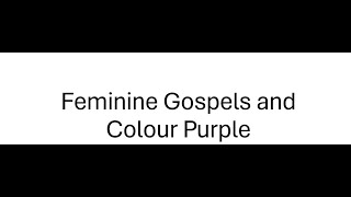 Carol Ann Duffy and the ColourColor Purple compared [upl. by Danni]