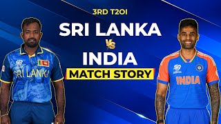 Match Story Suryakumar amp Sundar help India win thrilling Super Over contest [upl. by Ahsielat]