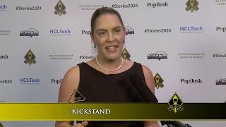 Kickstand wins in the 2024 Stevie® Awards for Women in Business [upl. by Nosac333]