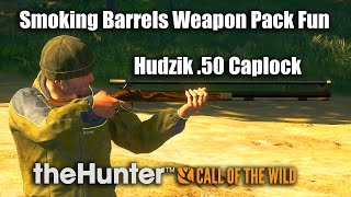 Smoking Barrels Weapon Pack Fun   theHunter Call Of The Wild [upl. by Rolyat]