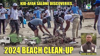 Sierra Leoneans Engaged In 2024 Beach Cleaning To Attract TouristsKIDAFAN Salone Discoveries [upl. by Yruama549]