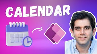 Build CALENDAR Control in POWER APPS in Minutes  Connect to SharePoint List [upl. by Andeee]