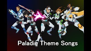 Voltron Legendary Defender  Paladin Theme Songs [upl. by Ziegler]