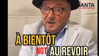 George Galloway makes major announcement in farewell video after Rochdale defeat  Janta Ka Reporter [upl. by Vigen]