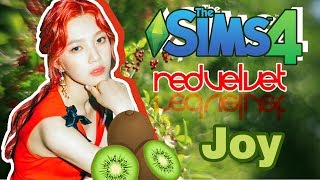 The Sims 4 Create A Sim  7 Joy Red Velvet ❤ CC links download [upl. by Ellingston]