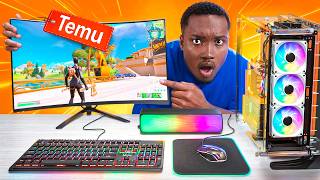 I Bought The Cheapest Gaming Setup On Temu [upl. by Ilrebma612]