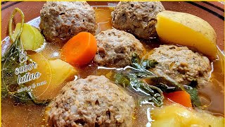 🔴 Como Hacer un Delicioso Caldo de Albondigas Con Verduras 💥 [upl. by Michella]