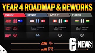 Y4 Roadmap amp Op Reworks  6News Live  Tom Clancys Rainbow Six Siege [upl. by Lurie828]