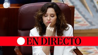 🔴 DIRECTO  Discurso de Ayuso en el Debate del Estado de la Región de Madrid [upl. by Lud433]