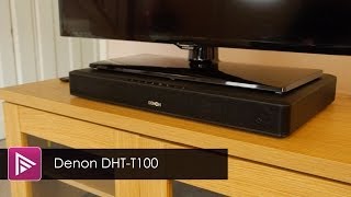 Denon DHTT100 Speaker Base Review [upl. by Atikihs84]