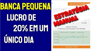 ESTRATÉGIA MATADORA PARA BANCA PEQUENA BINARY E DERIV 2022 [upl. by Sabec]