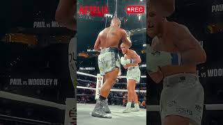 fan clip Jake Paul vs Mike Tyson Full Fight Highlights  Netflix Knockout2024 boxing [upl. by Lammond]