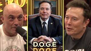 Elon Details How He Will Manage Efficiency quotHow do you have timequot  Joe Rogan amp Elon Musk [upl. by Aeresed]