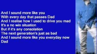 Sean Kenny  Dad   lyrics 1999 [upl. by Paz]