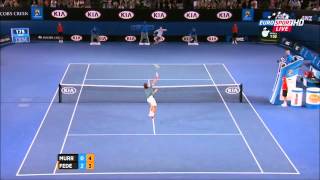 Roger Federer Vs Andy Murray Australian Open 2014 HIGHLIGHTS QF Full HD [upl. by Crudden]