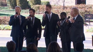 Tribute to Billy Graham The Gaither Vocal Band  Because He Lives Live [upl. by Ynnavoig]