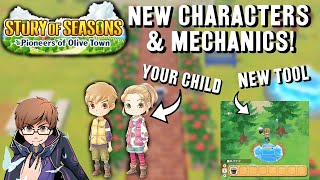 Story of Seasons Pioneers of Olive Town  New Characters and Mechanics  Wilder [upl. by Adnwahs951]