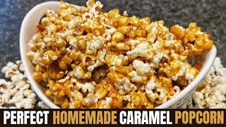 How To Make Caramel Popcorn On StoveTop Shorts [upl. by Alah]