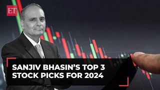 Sanjiv Bhasin’s top three stock recommendations for the year 2024 [upl. by Frederick]