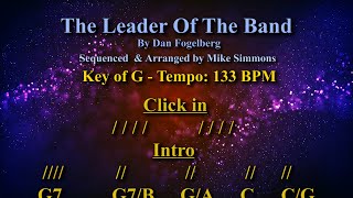 Leader of the Band Full Version with Chords amp Lyrics [upl. by Dachy]