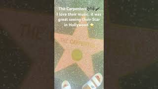 The Carpenters Hollywood Star⭐️ WalkofFame [upl. by Adams]