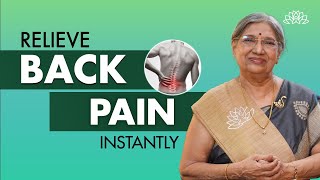 Yoga for a Healthy Back  Back Pain Relief  Back Pain Problem Solution  Backache  Dr Hansaji [upl. by Olag]