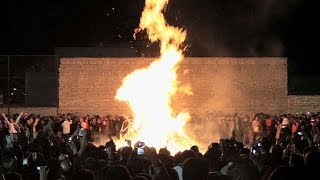 Zoroastrians Celebrate Fire Festival in Iran [upl. by Sirref326]