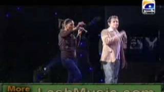 Hadiqa Kiani and Irfan Khan sing their 2010 hit song Janan Live [upl. by Tews]