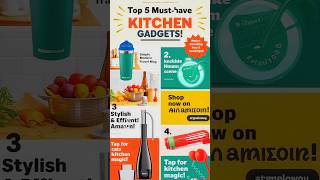 Top 5 Kitchen Gadgets You NEED 2024 [upl. by Adnarim331]