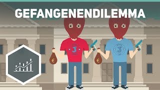 Gefangenendilemma  Spieltheorie Beispiel  Einführung in die Volkswirtschaftslehre [upl. by Saxon]