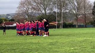 Papakura High School Haka  Rosehill College Semi Finals 12082017 [upl. by Bowlds]