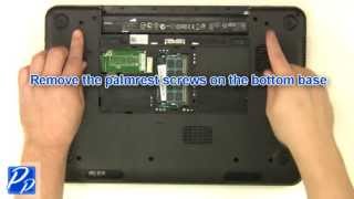 Dell Inspiron 15R N5110 LCD Screen amp LCD Rail Replacement Video Tutorial [upl. by Atokad]