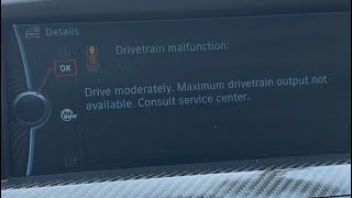 HOW to deal with BMW DRIVETRAIN MALFUNCTION WARNING [upl. by Niccolo937]