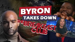 Republican Byron Donalds Interview Shuts Down The Breakfast Club on Donald Trump Policies  MAGA [upl. by Einapets]