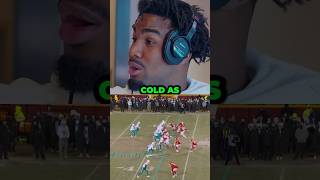 JAYLEN WADDLE on playing in the COLDEST GAME EVER🥶🥶 nfl football podcast shorts jaylenwaddle [upl. by Jean-Claude538]