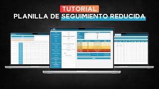 Tutorial planilla de seguimiento reducida [upl. by Nodnab929]