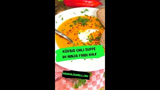 Kürbis 🎃 Chili 🌶️ Suppe im Ninja Foodi Max von KochMalSchnell [upl. by Gershon]