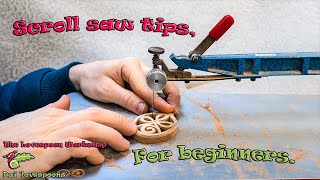 Scroll saw tips for beginners [upl. by Bohaty]