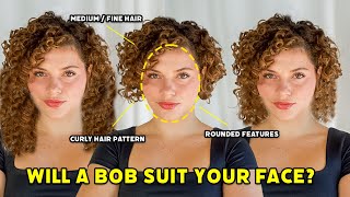 HOW TO PICK THE PERFECT HAIR LENGTH FOR YOUR FACE amp HAIR TEXTURE the perfect bob haircut [upl. by Sedda]