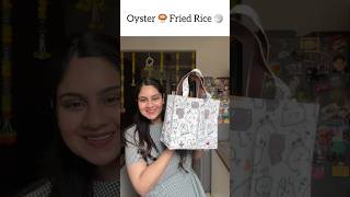 Oyster Mushroom fried rice in 10 minutes Get the lunch bag from theClassyKitchenshop [upl. by Averil]