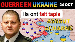 24 oct  PAS DE RETOUR EN ARRIÈRE Les Ukrainiens sont confrontés à une vague massive dattaques [upl. by Renard128]