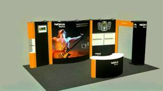 Unique Exhibition Stand Designs using ExpoPrestige™ Modular System from Insta Worldwide Group [upl. by Netsrejk]