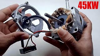 15000W Free Energy Generator Spring from Mechanism Electric transformer Sirvice idea [upl. by Annawal]